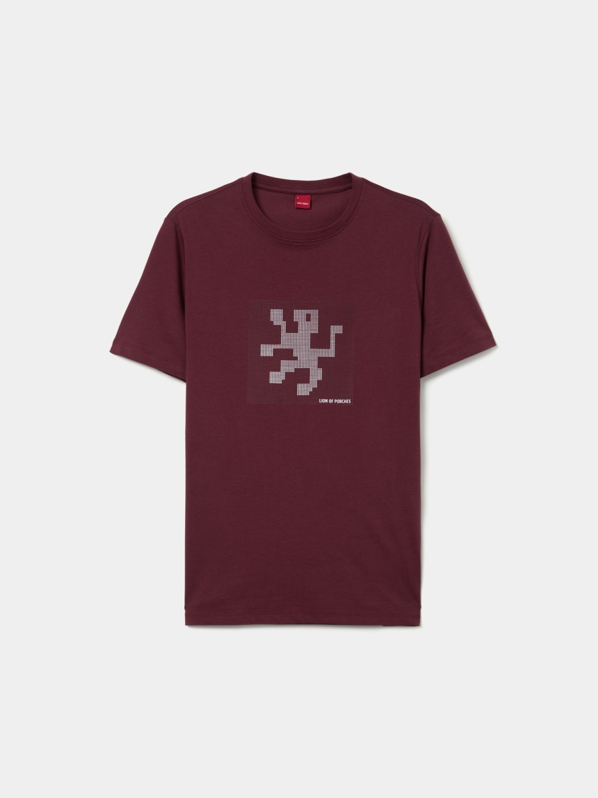 T-shirt de algodão Lion of Porches