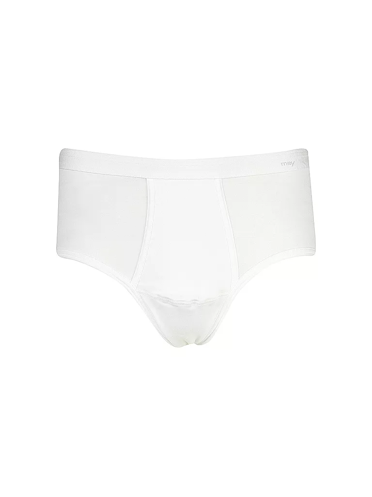MEY Slip mit Eingriff weiss weiss
