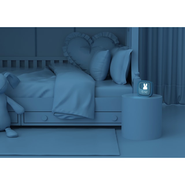 MOB Vekkeklokke med Nattlampe Billy Dark Blue