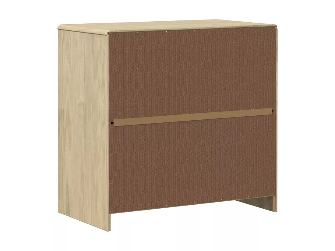 Buffet SAUDA chêne 80x43x75,5 cm bois massif de pin