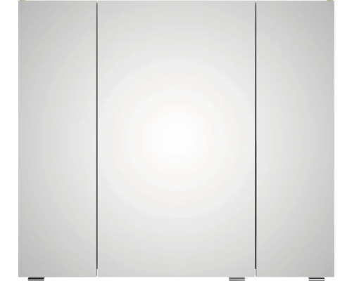 Jungborn spiegelkast VENTITRE 80 x 17 x 70,3 cm halifax eiken naturel 3-deurs J850.828050