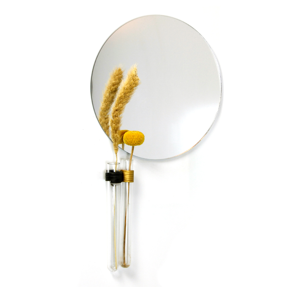 Magnetische spiegel rond