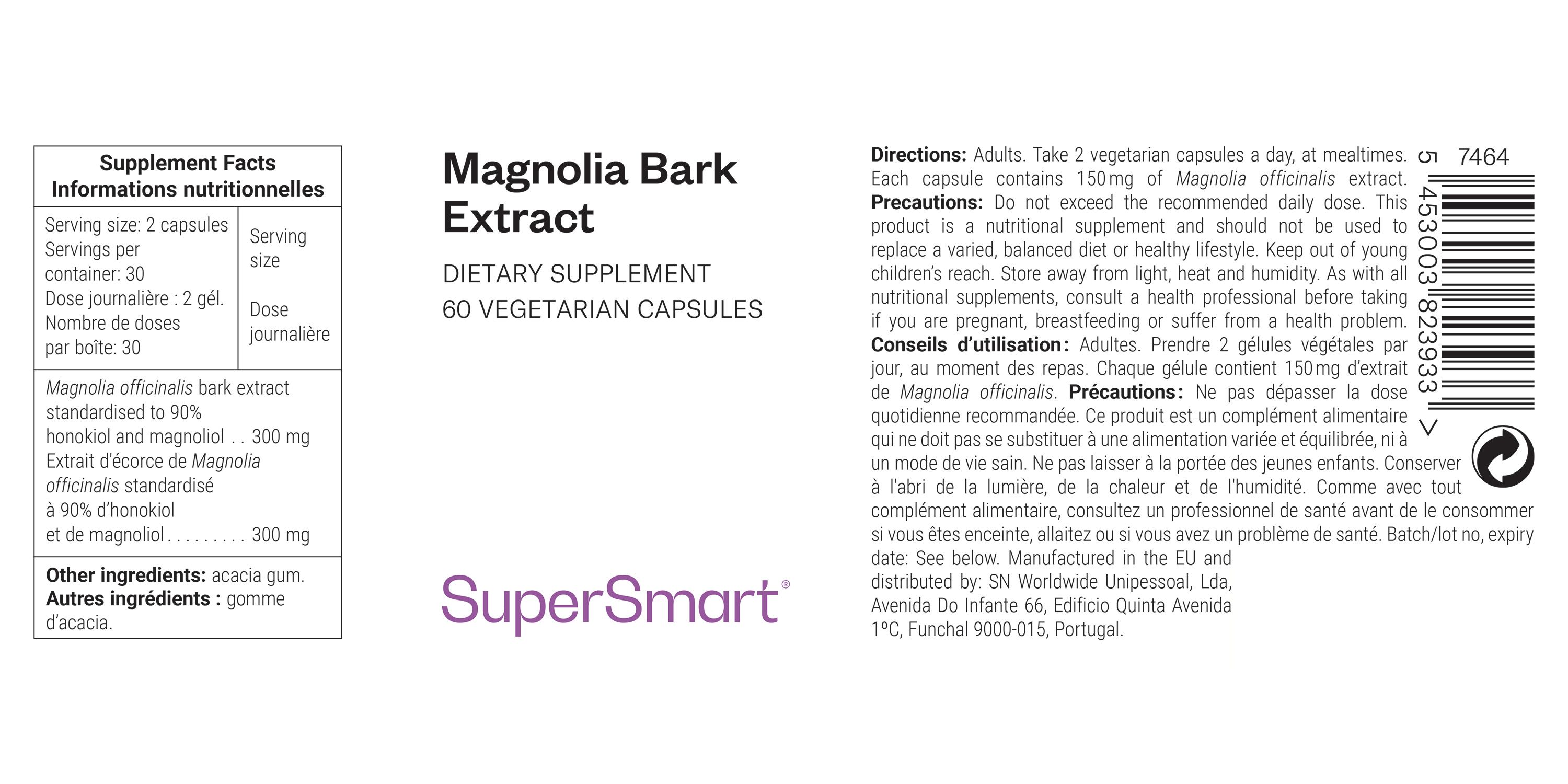 Magnolienrinden-Extrakt - SuperSmart
