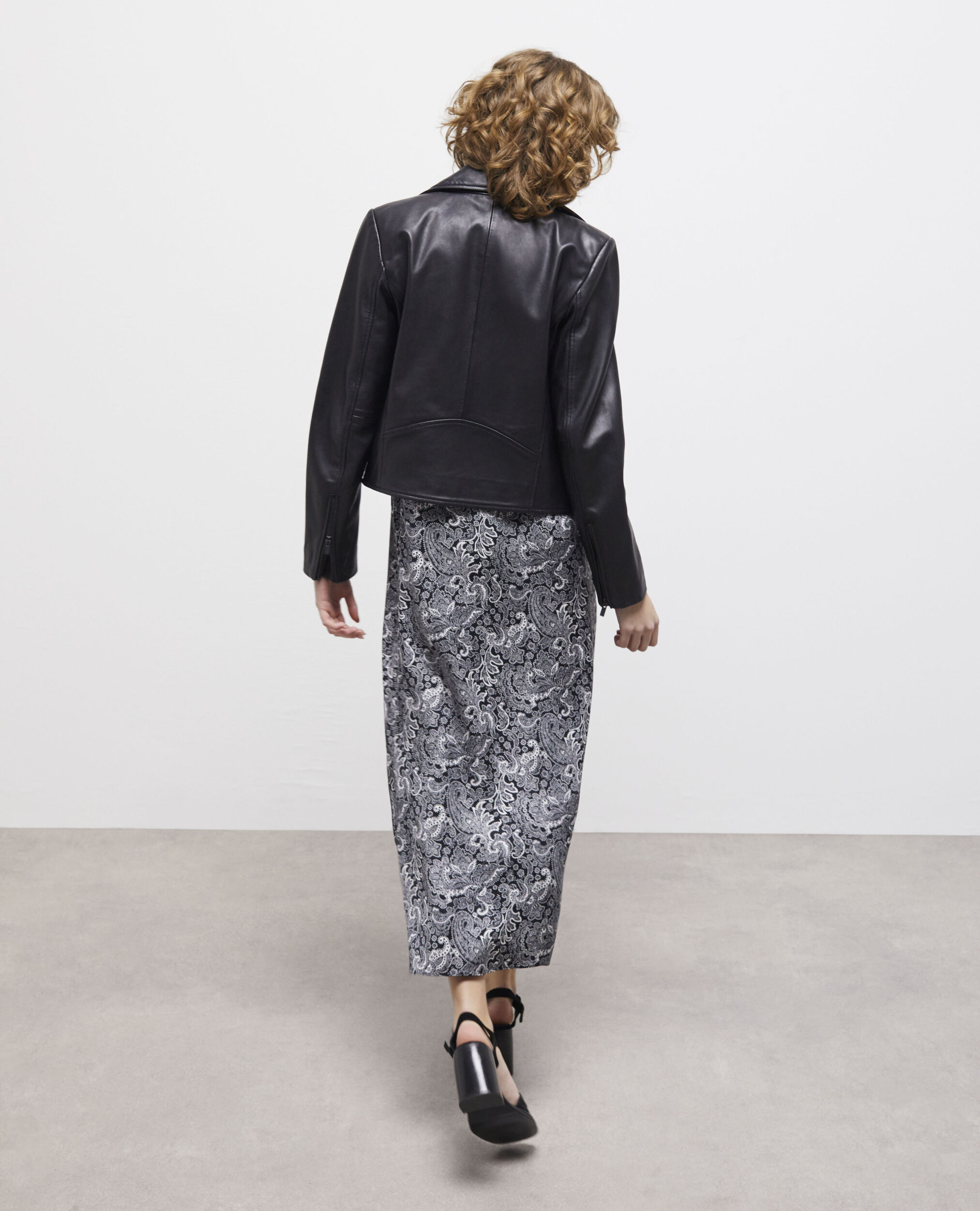 Robe longue imprimée