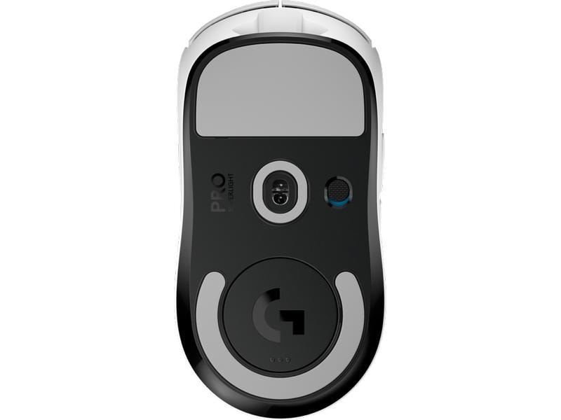 Logitech Gaming-Maus Pro X Superlight Weiss Extrem leichte Gaming-Maus mit leistungsvoller Performance