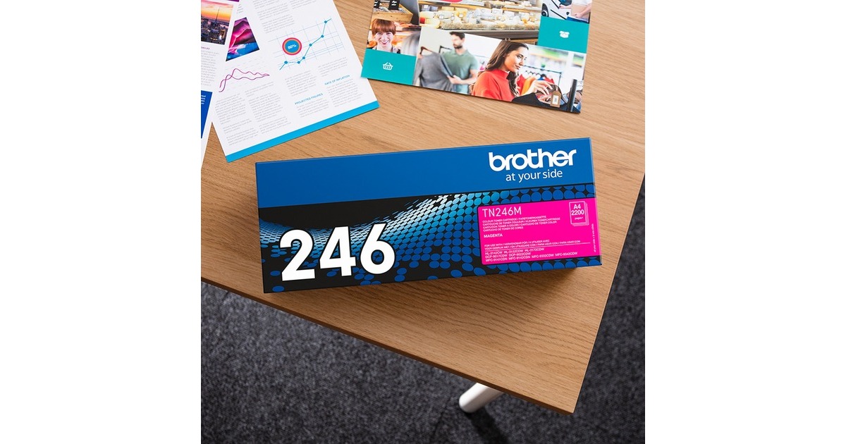 BrotherToner magenta TN-246M