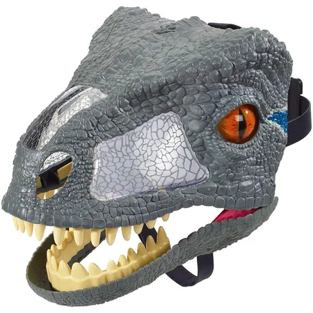 Mattel Jurassic World Maske Deluxe Velociraptor mit Geräuschen