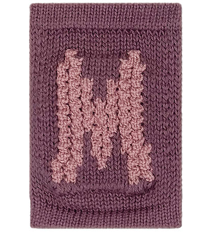 Smallstuff Stickat Buchstabe - M - Rosa Alphabet