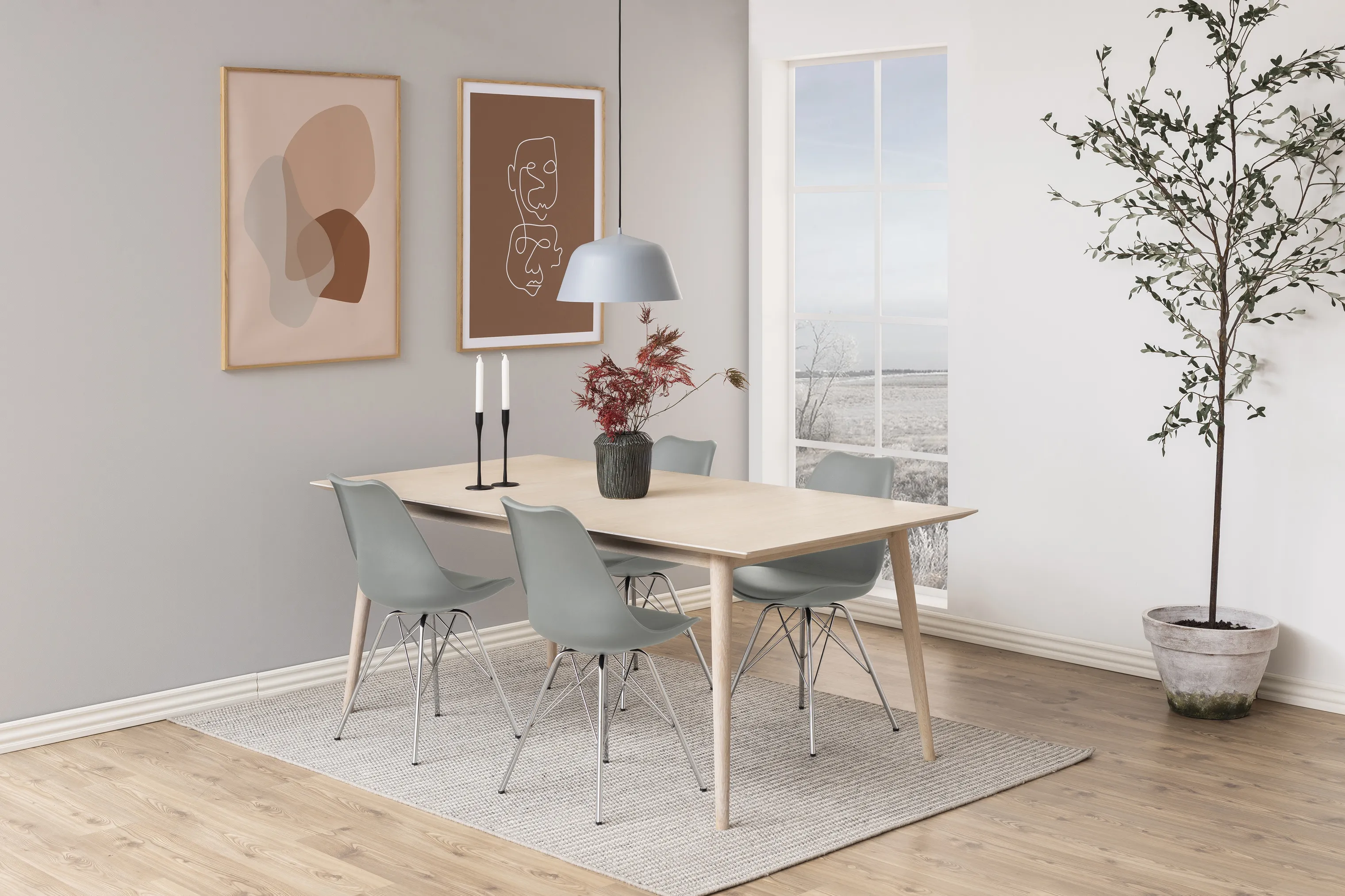 CASA Living Eris Spisebordsstol - 4 stk.