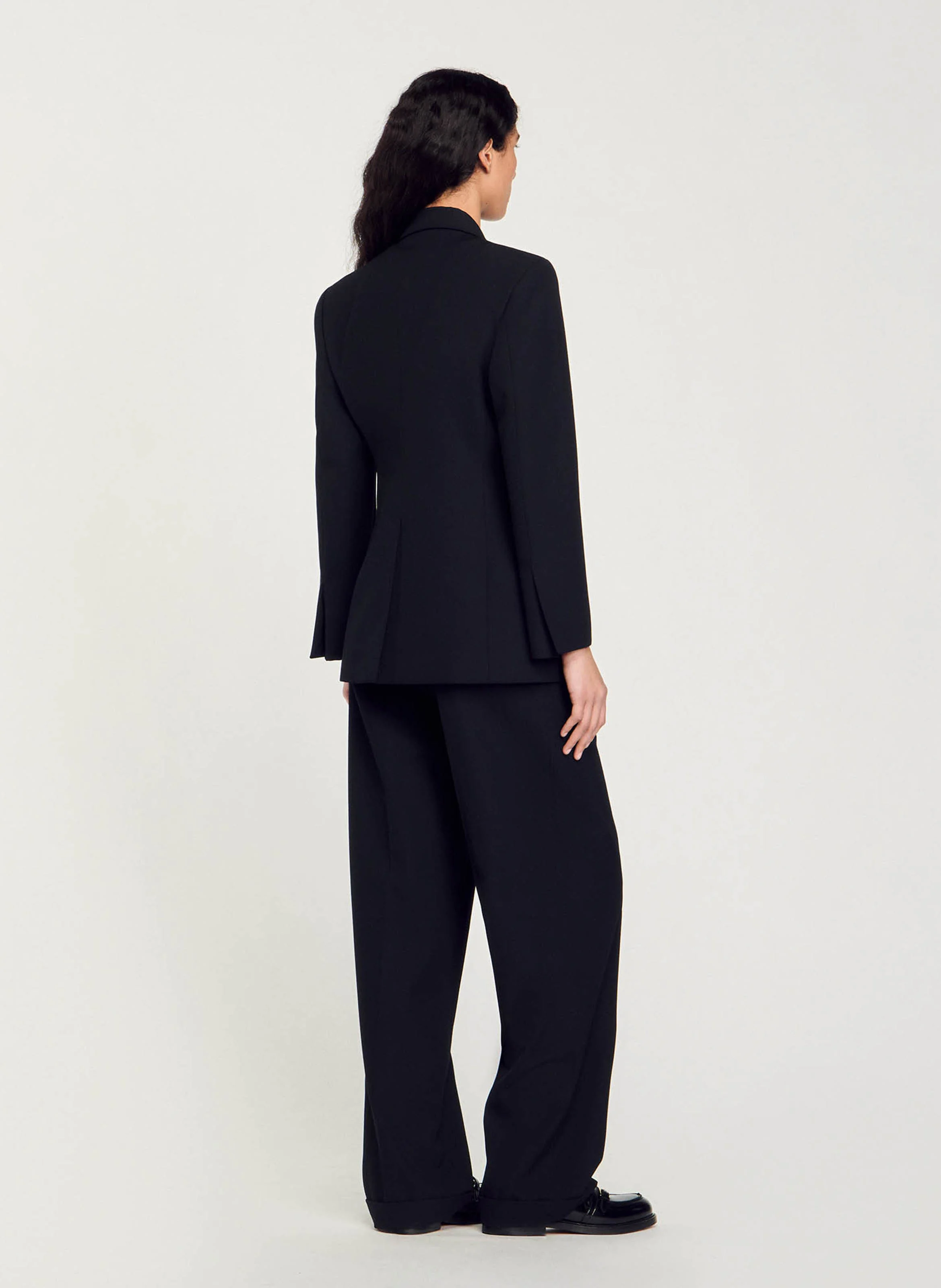 Veste tailleur cintrée | Noir