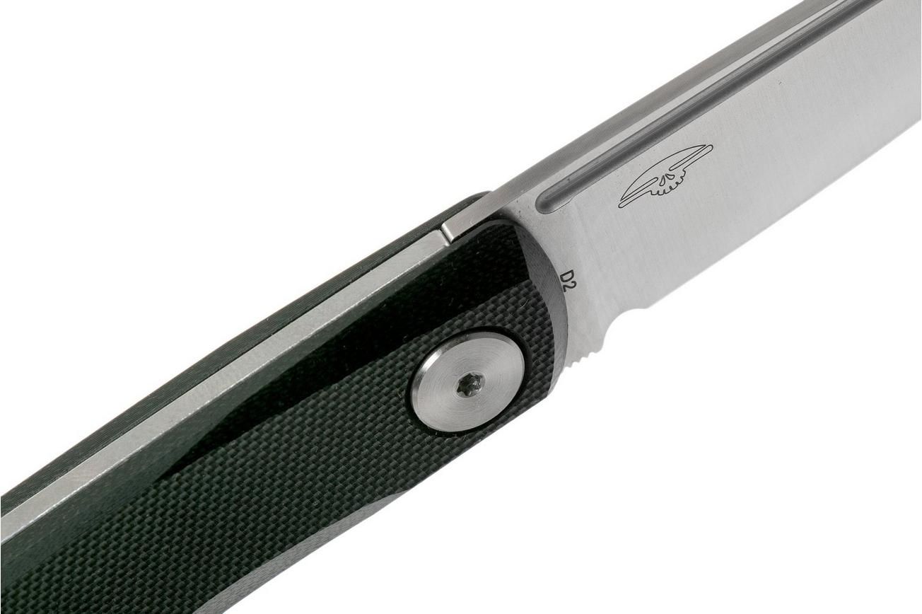 Real Steel Luna Lite 7031 Black G10 zakmes, Poltergeist design
