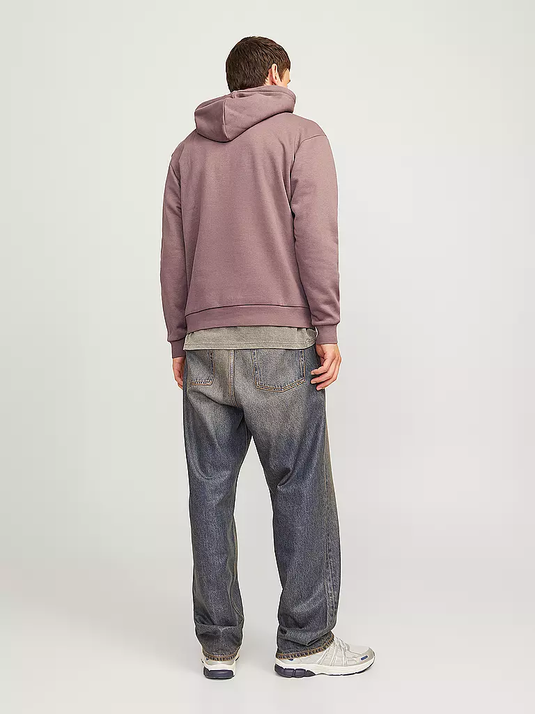 JACK & JONES Kapuzensweater - Hoodie  JJEBRADLEY beere