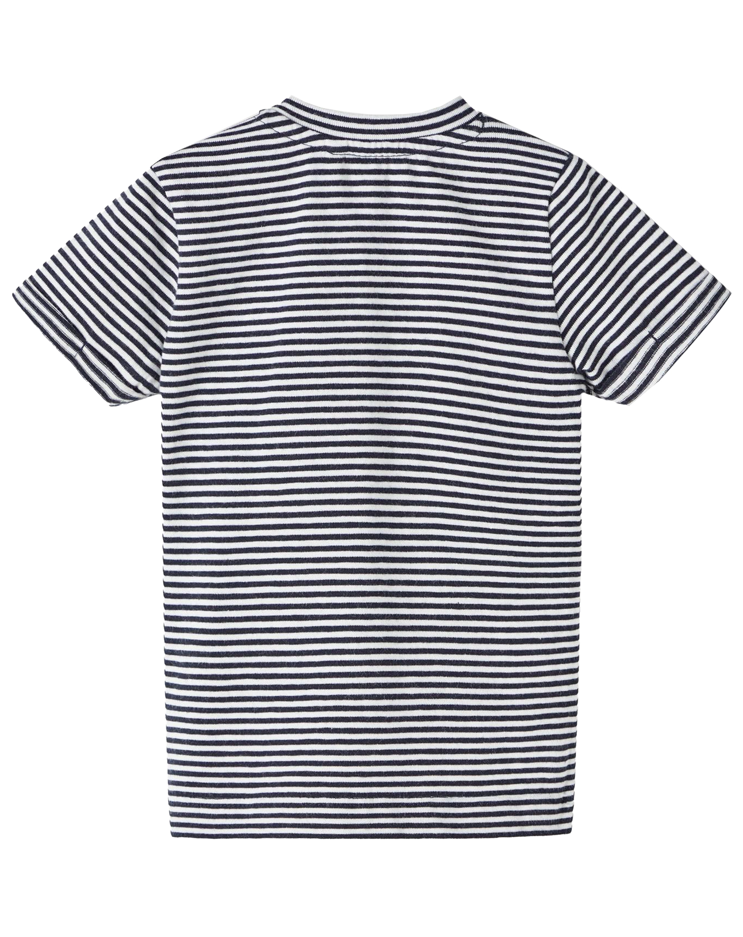 T-Shirt NBMFOAS gestreift in dark sapphire