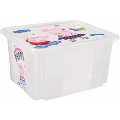 Boîte de rangement empilable Peppa Pig