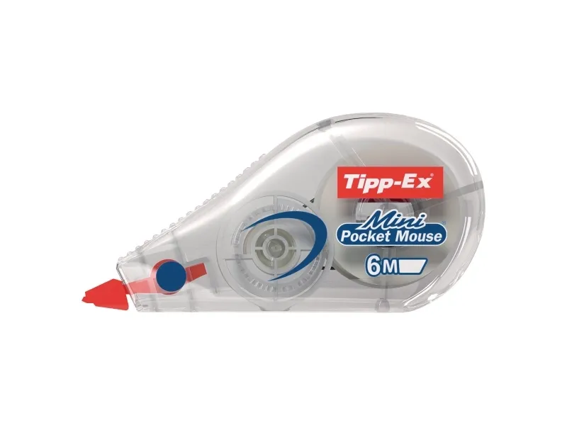 Tipp-Ex Mini Pocket Mouse - Korrektionsrulle - 5 mm x 5 m - gennemsigtig (pakke med 10)