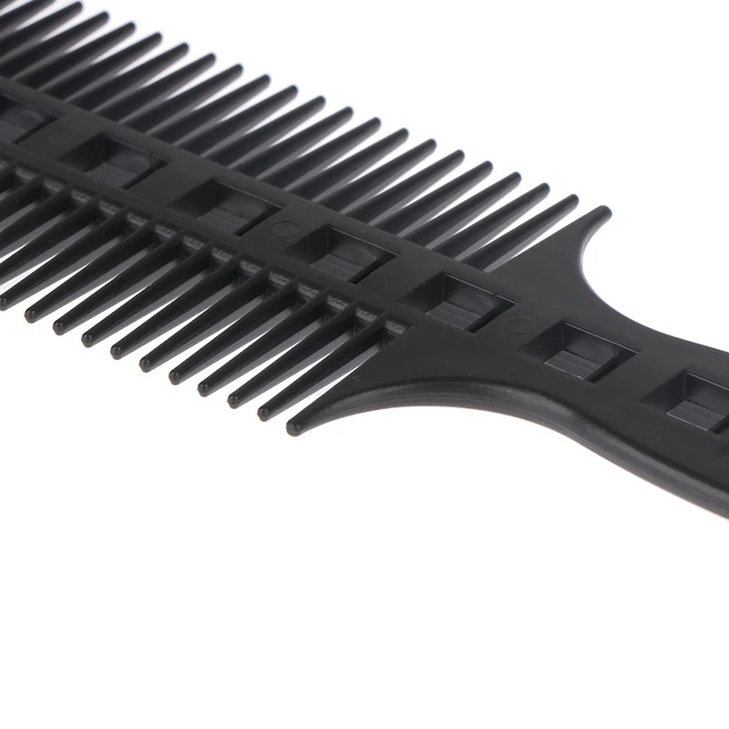 (8-tlg. Set) Haar Schneide Hilfe Frisur Styling Kamm mit Aufsätzen