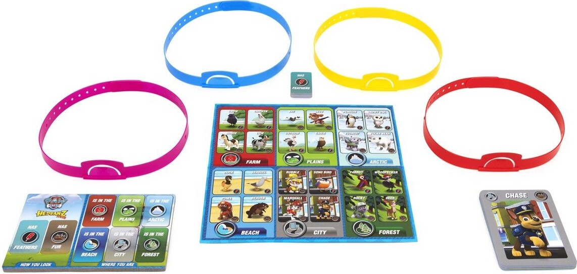 Paw Patrol - Hedbanz Junior - Nordisk