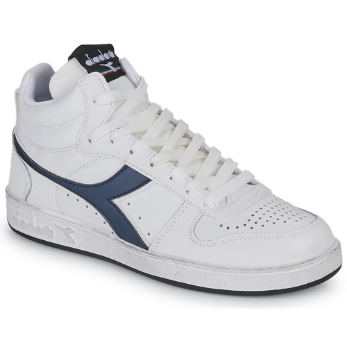 Diadora - MAGIC BASKET DEMI ICONA - Blanc / Bleu