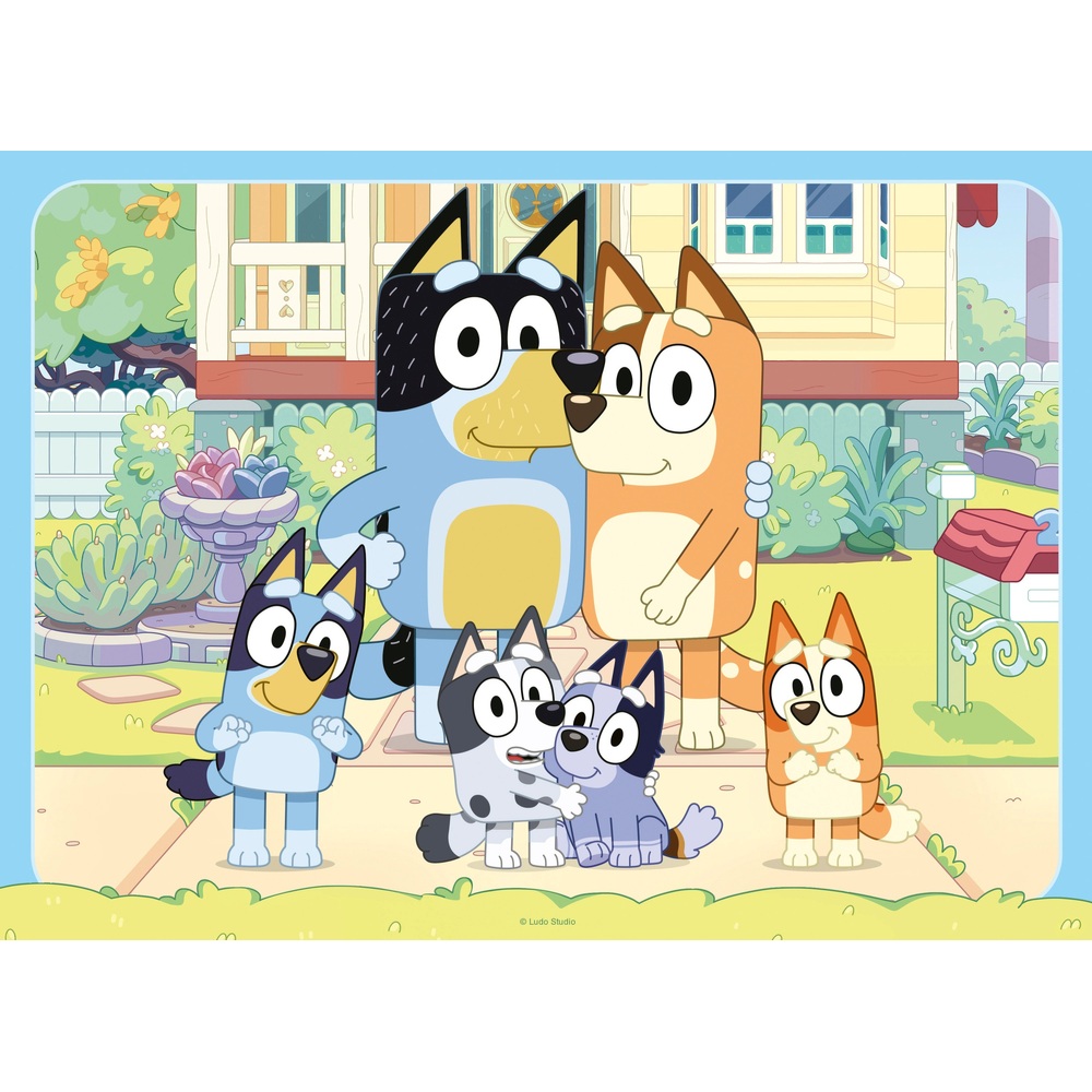 Ravensburger Bluey 4 x 42-teiliges Puzzle-Bumperpack