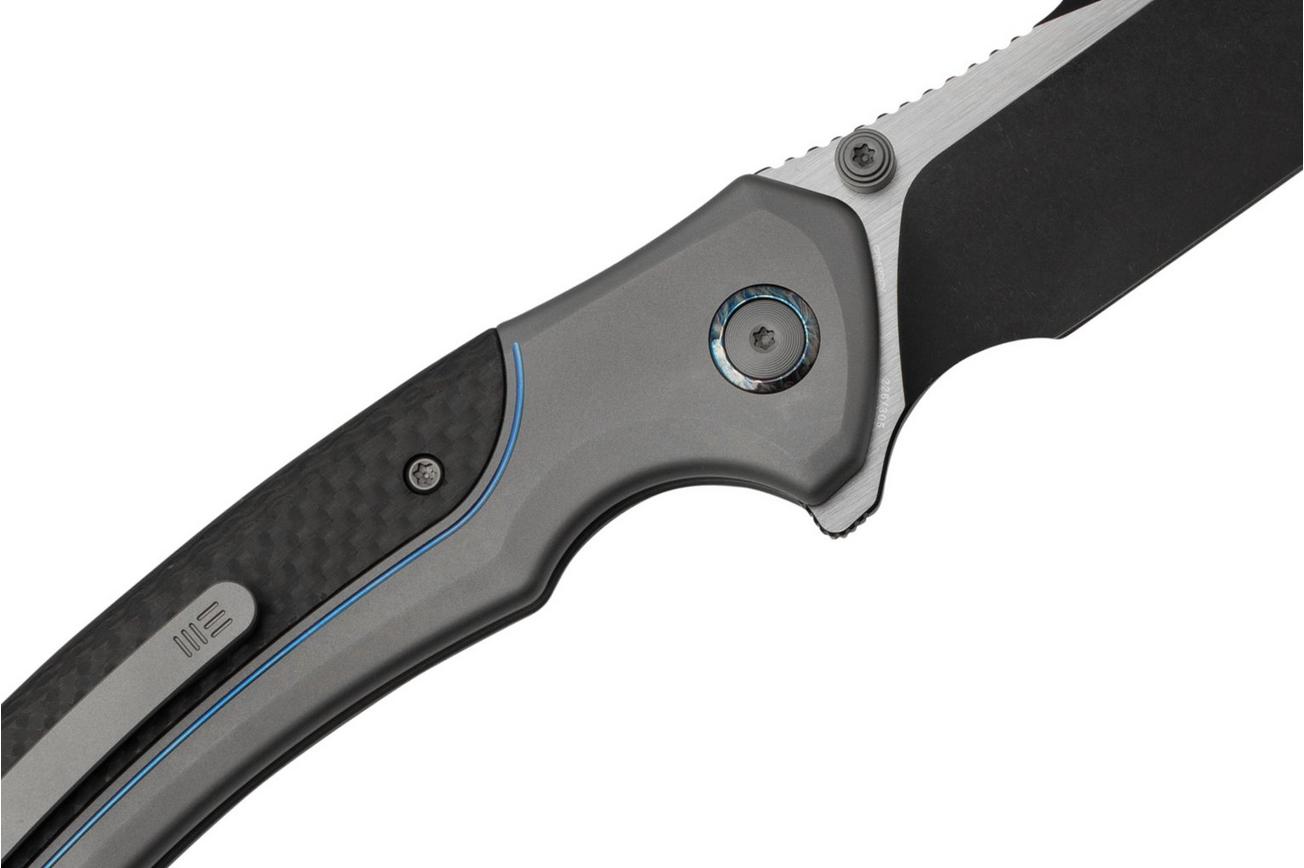 WE Knife Ziffius, WE22024A-1 Limited Edition, Integral Twill Carbonfiber Spacer, CPM 20CV zakmes