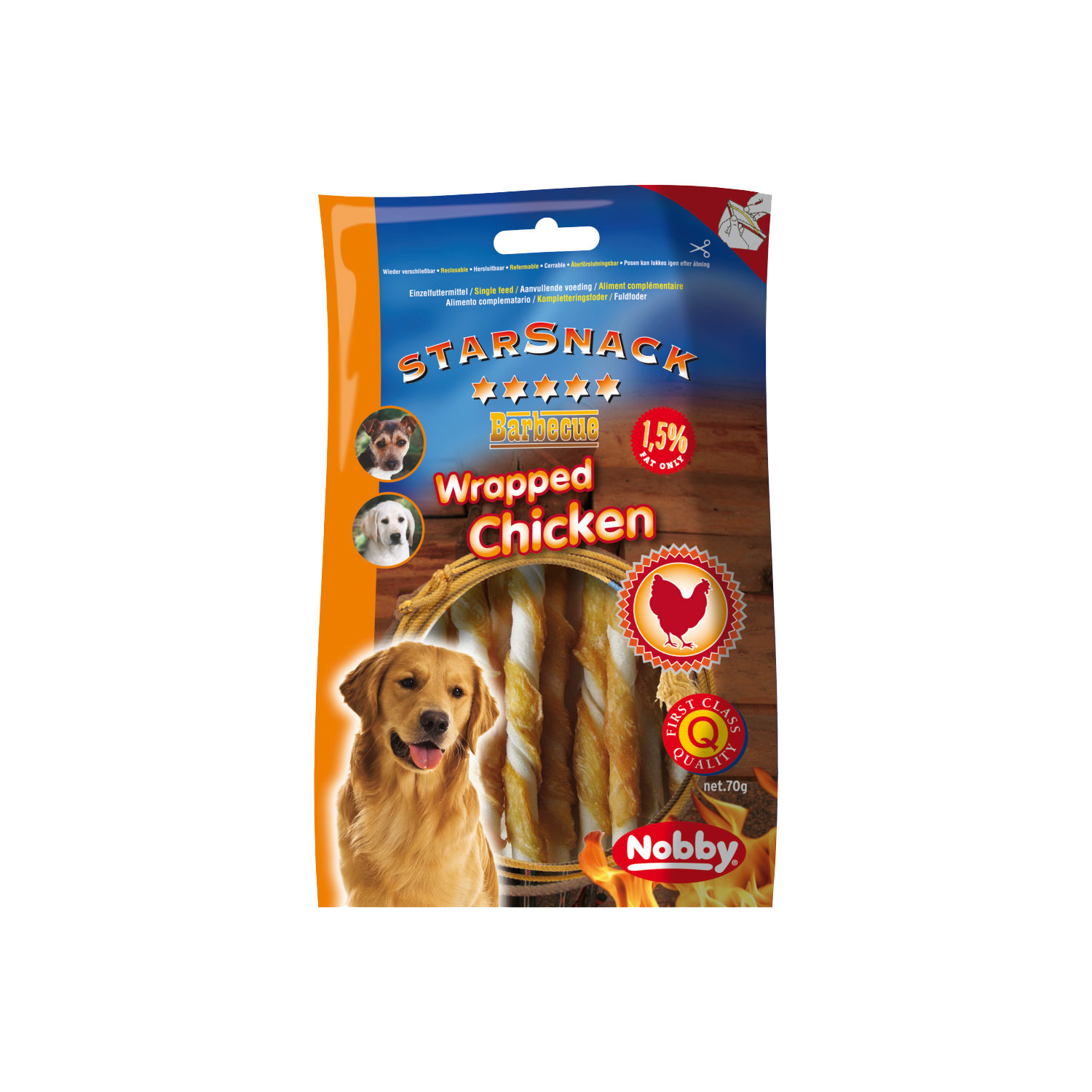 Nobby - Starsnack Barbecue Wrapped Chicken