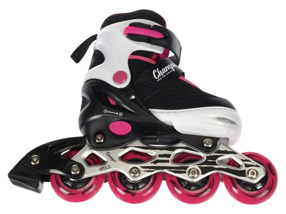 Champz Pro Kinder Inline Skates Roze Semi-Softboot ABEC9