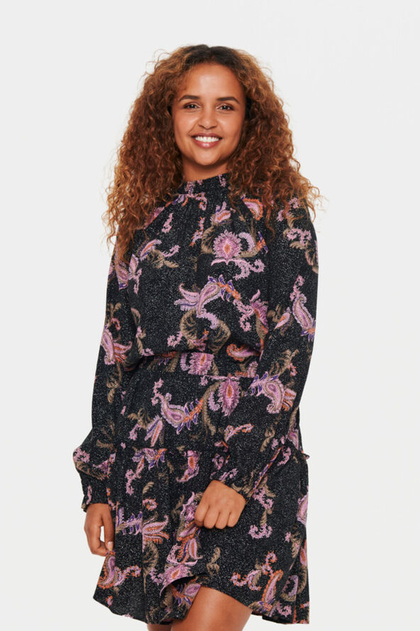 Saint Tropez BeninaSZ Blouse Black paisley
