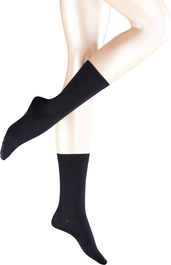 Falke Softmerino strømper Blå