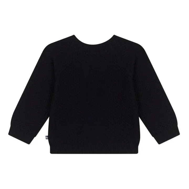 Petit Bateau Cardigan Point Suzette | Bleu marine