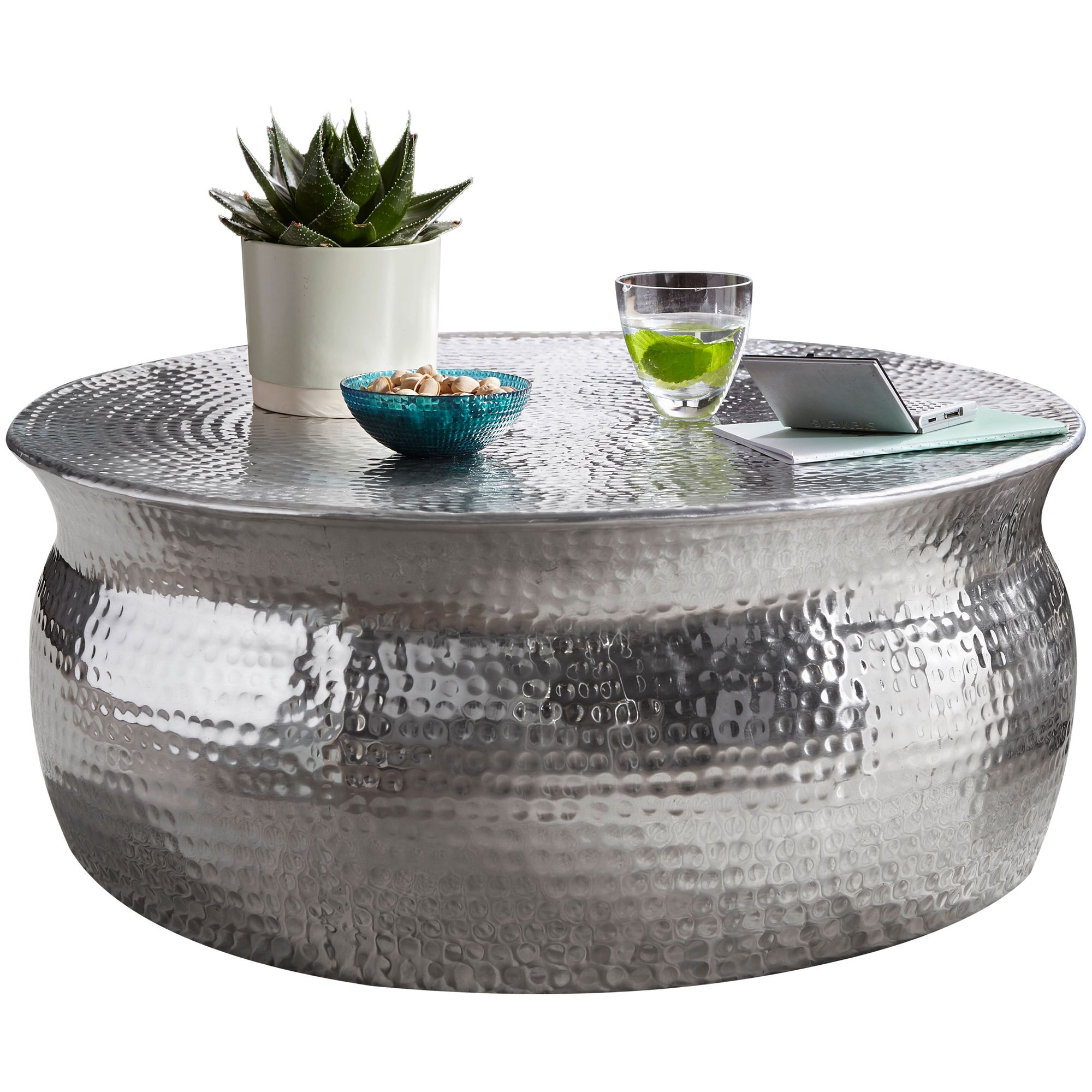 Couchtisch silber