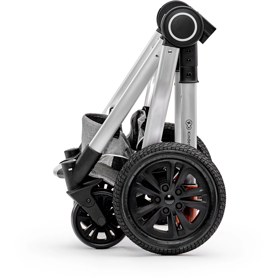 Kinderkraft Kombikinderwagen 3 in 1 Veo Grey