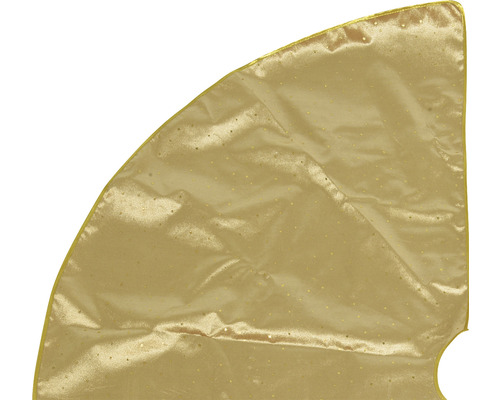 Kerstboomrok/kerstkleed Lafiora met sterren Ø 120 cm goud