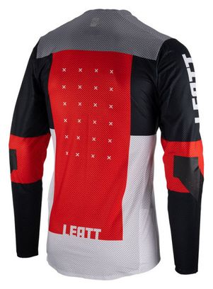 Maillot Manches Longues Enfant Leatt MTB Gravity 4.0 Gris/Noir/Rouge