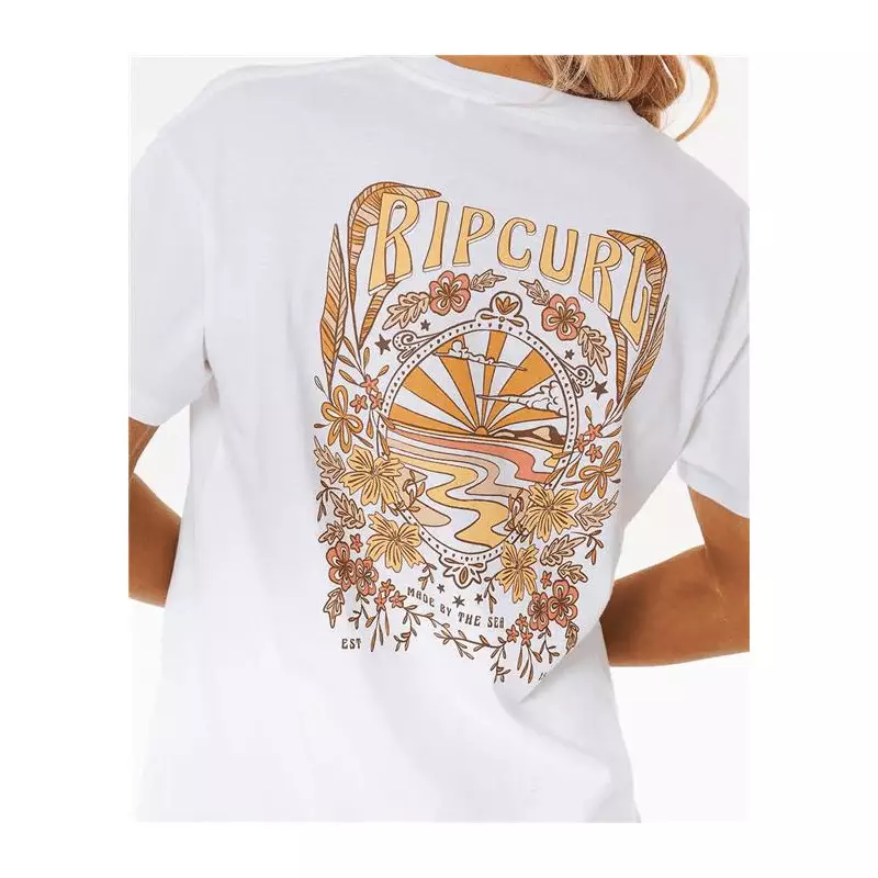 Teeshirt femme RIPCURL Riptide Relaxed Tee White S