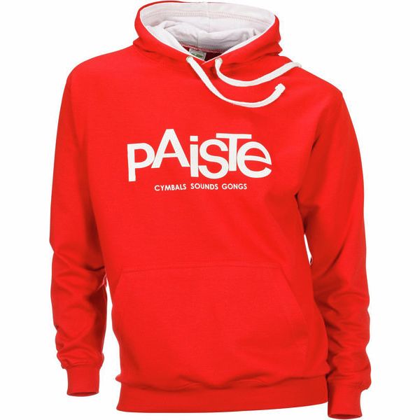 Paiste Contrast Hoody Red M
