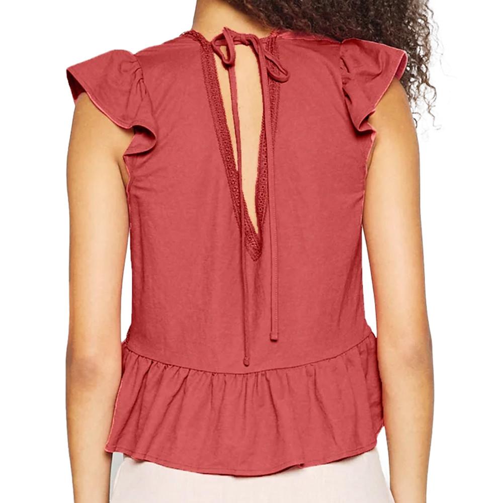 Morgan Top Rose foncé Femme Morgan Dera