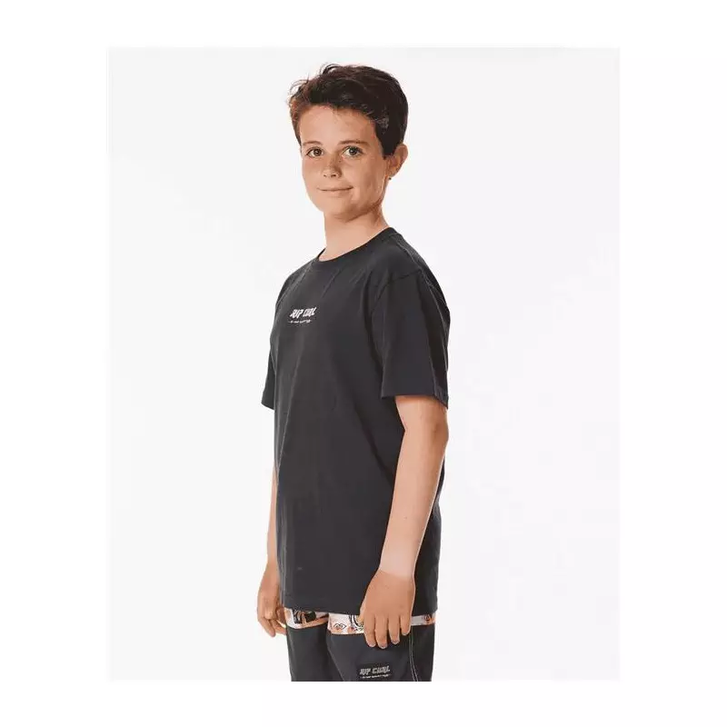 Teeshirt junior RIPCURL Pure Surf Art Tee -Boy Washed Black
