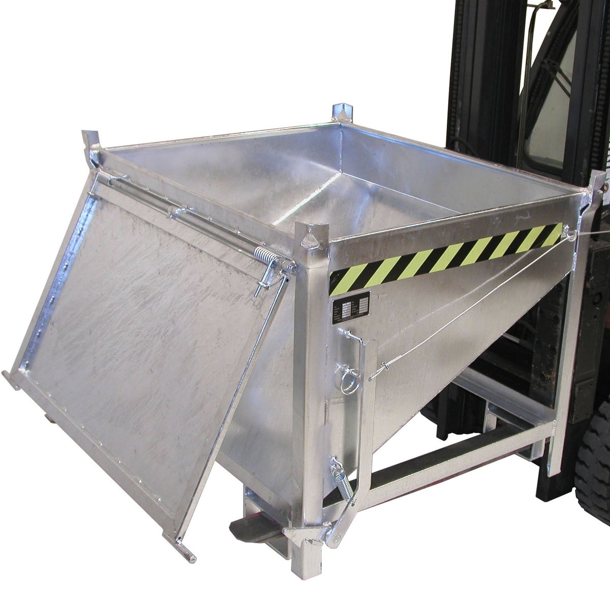Bauer SGK 100 silocontainer, thermisch verzinkt