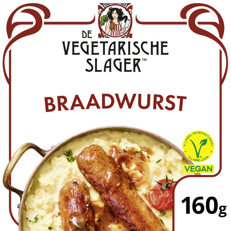 Vegetarische Slager Braadwurst
