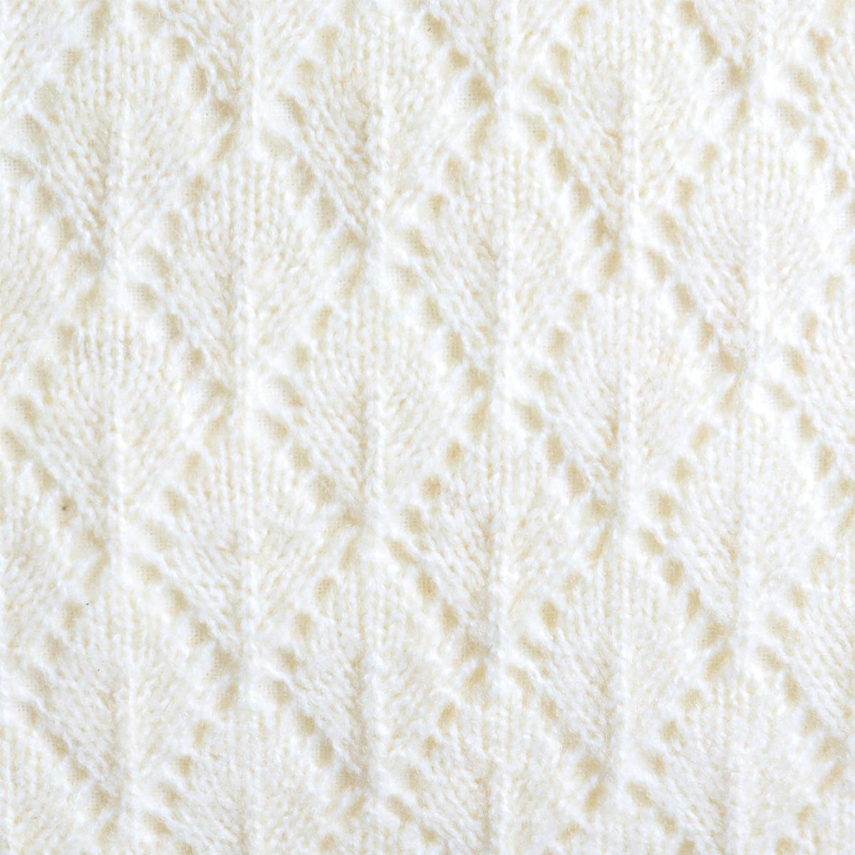 Coussin pointelle écru 30x30