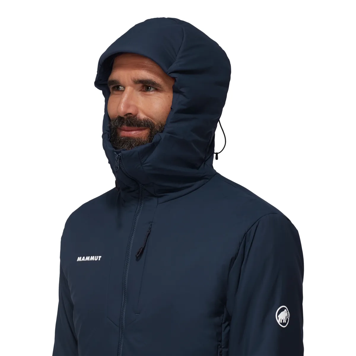 Mammut Rime In Flex Hooded Jacket Men Marine