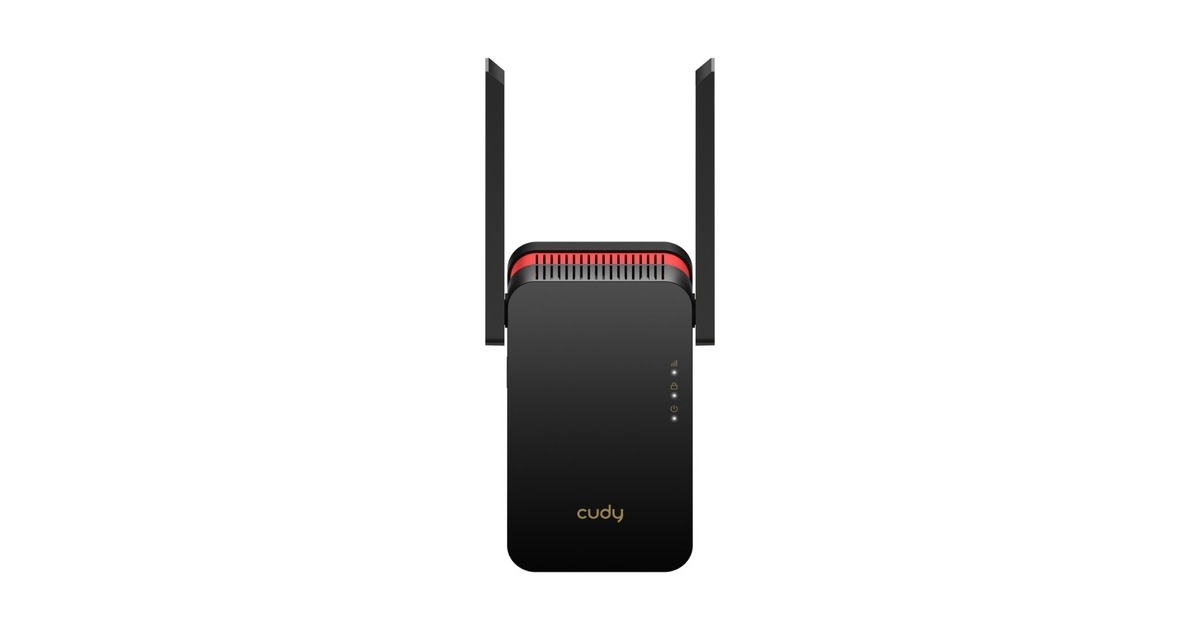 CudyAX3000 Mesh Wi-Fi 6 Range Extender repeater  (Zwart)
