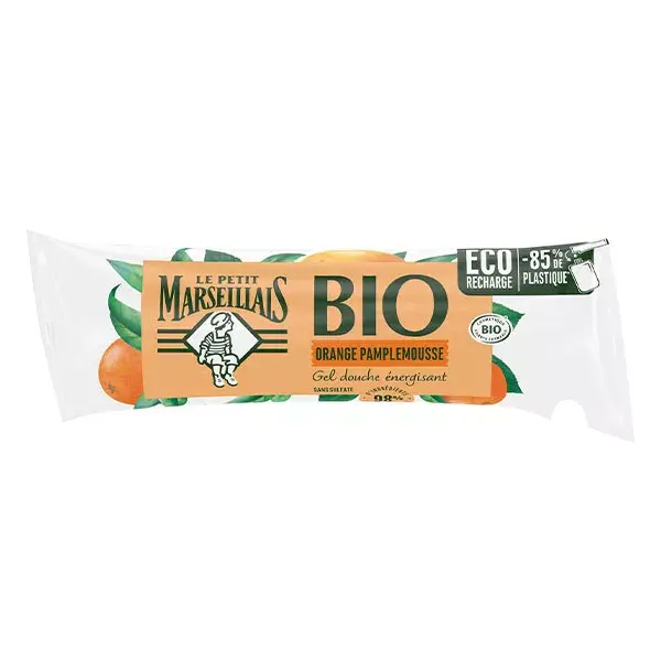 Le Petit Marseillais Gel de Banho Orgânico Laranja Toranja Eco-Refil 250ml
