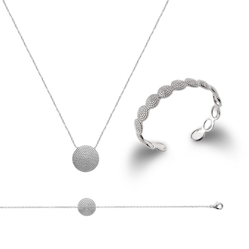 Bracelet Femme - Argent 925 - Longueur : 18 cm