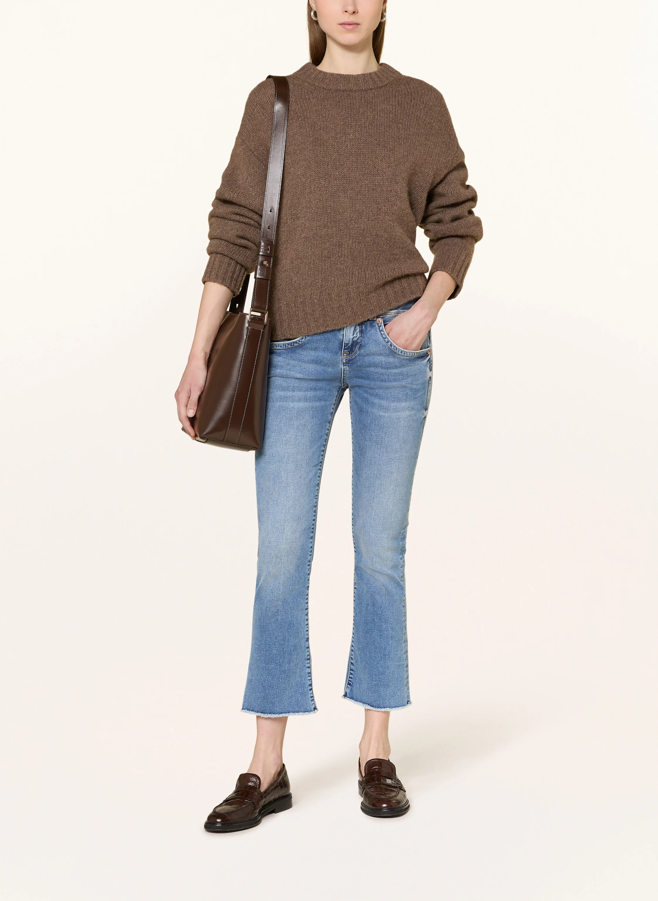 Herrlicher Bootcut Jeans PEARL CROPPED