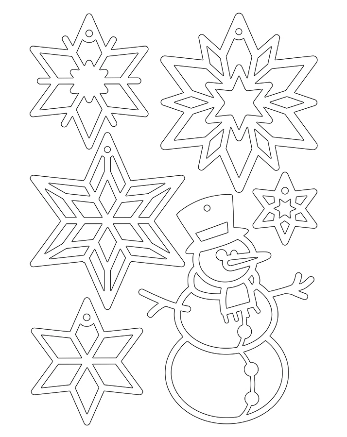 Transparentbilder-Bastelset WINTER 22-teilig