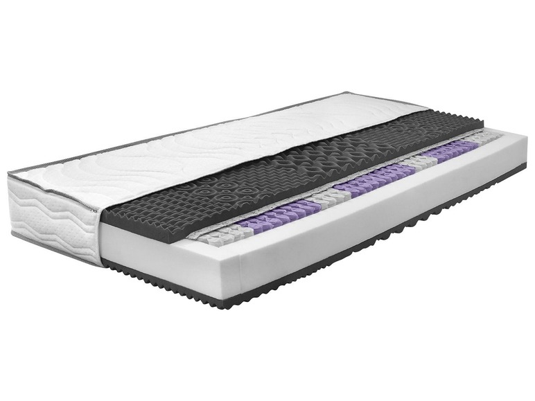 1000's 7-zones-pocketvering matras 90 x 200 cm (H3)
