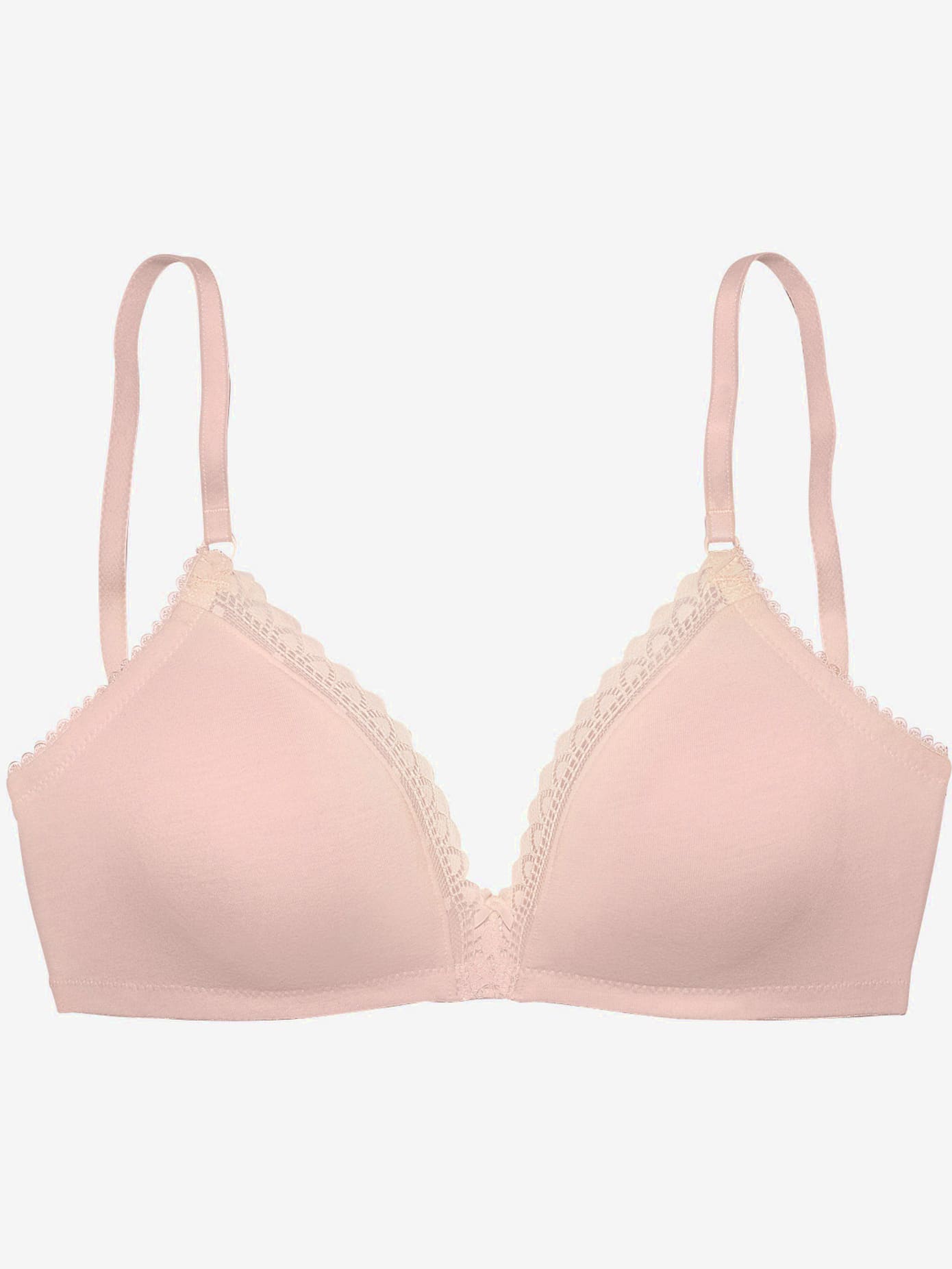 Soutien-gorge bralette basique en coton biologique agréablement doux