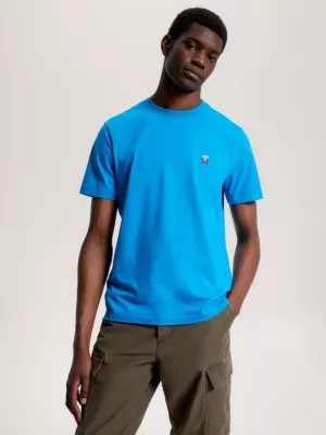 Camiseta com bordado de monograma TH