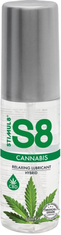 Eros Stimul8 S8 Cannabis Relaxing Lubricant 50ml